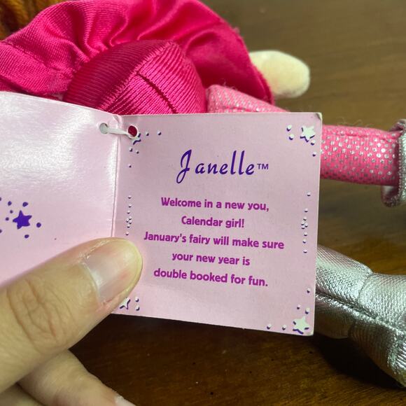 Russ Berrie Girl Power Astro Belles January Janelle Calendar Girl Plush Doll - Picture 5 of 9